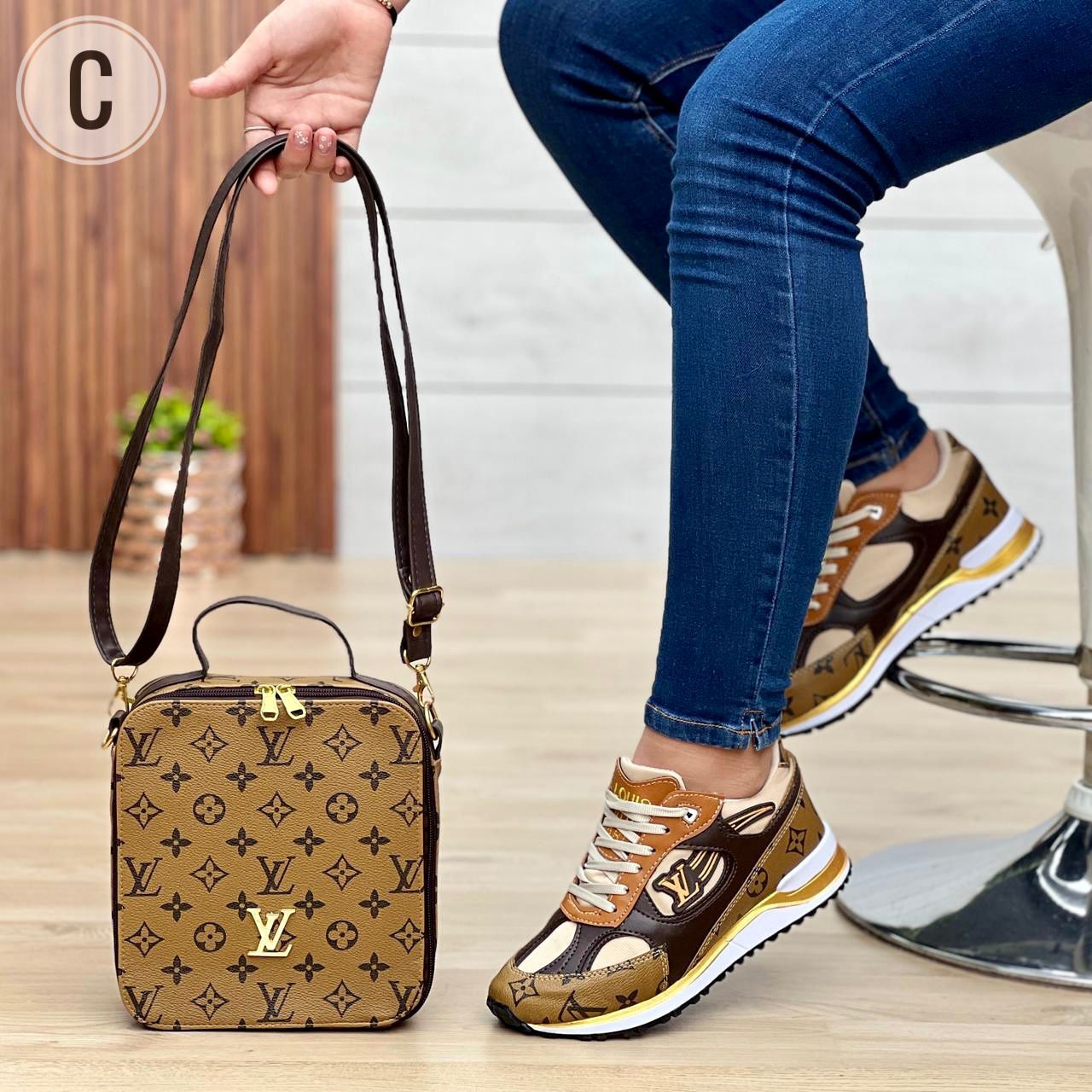 Sneakers + Bolso Louis Vuitton